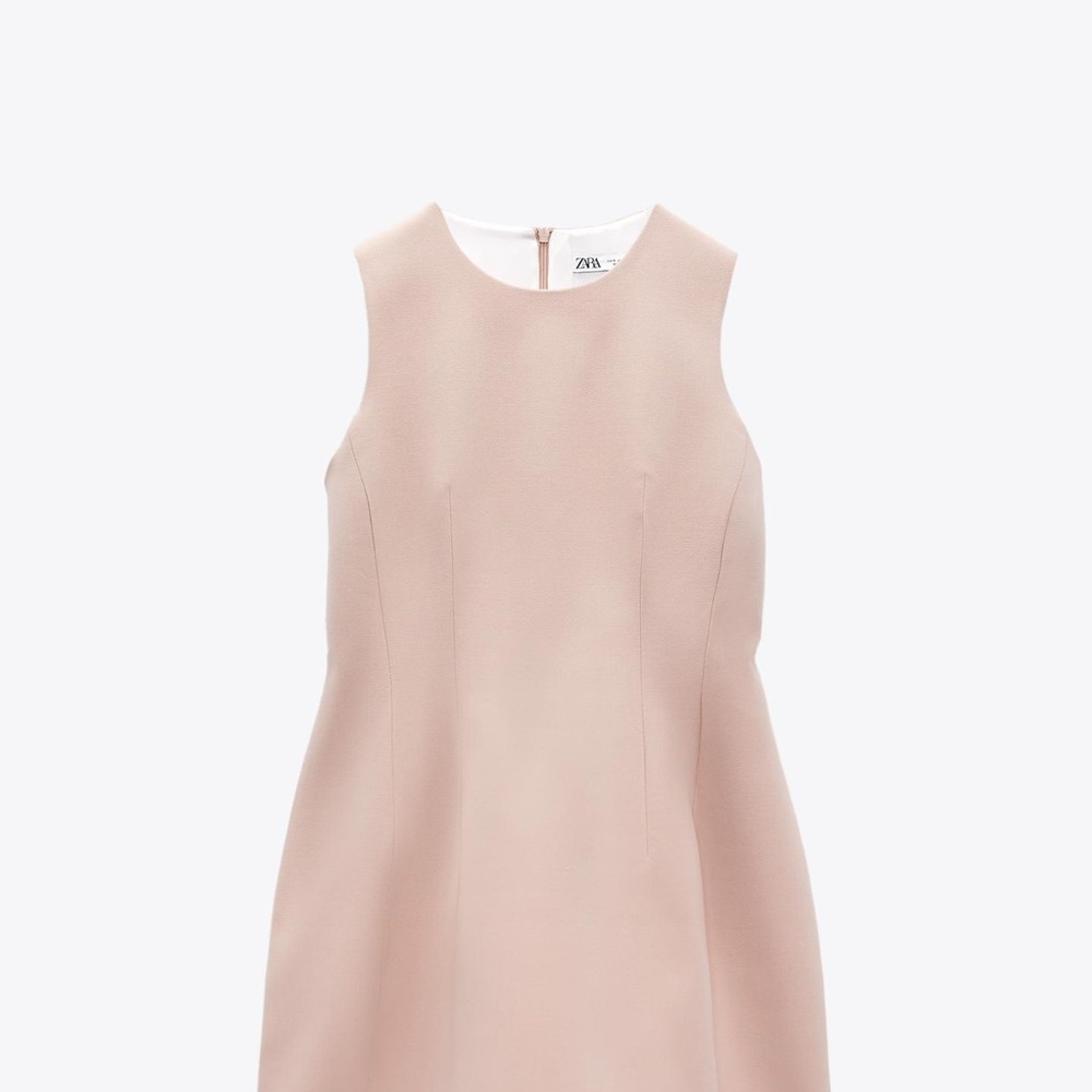 Zara Blush Pink Mini Dress